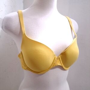 Lasenza |Yellow Women's Bra with lace details 36B